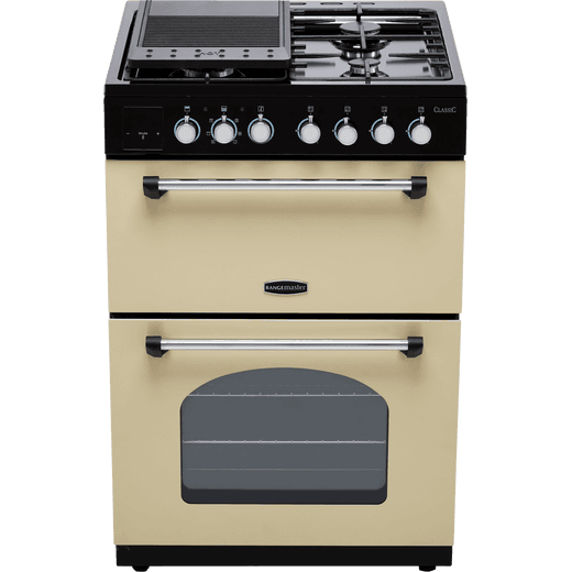 Rangemaster Classic 60 Dual Fuel Cooker - Cream / Chrome