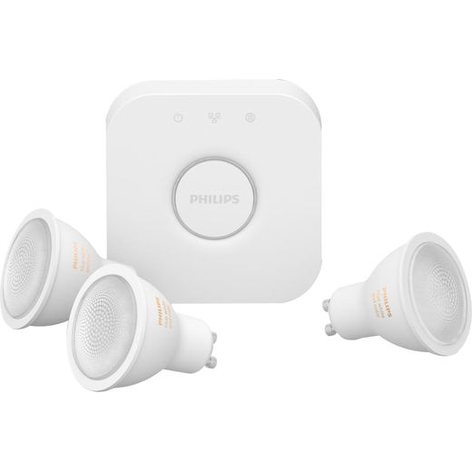 Philips Hue White and Colour Ambiance GU10 Kit - A+ Rated
