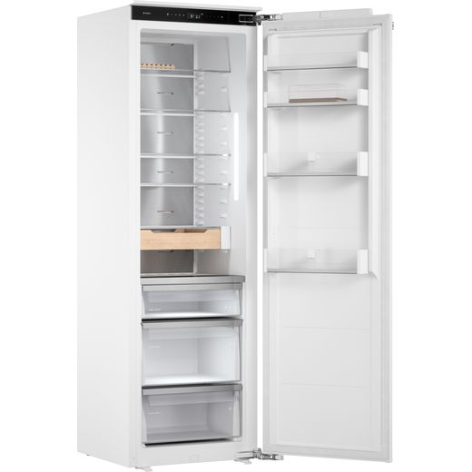 ASKO RBR576DNC1.UK Integrated Upright 177cm Fridge - Door-on-door Kit - White - Door open right perspective