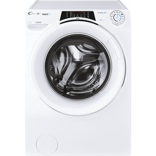 Candy Rapido RO16106DWMCE Wifi Connected 10Kg Washing Machine with 1600 rpm - White - A Rated