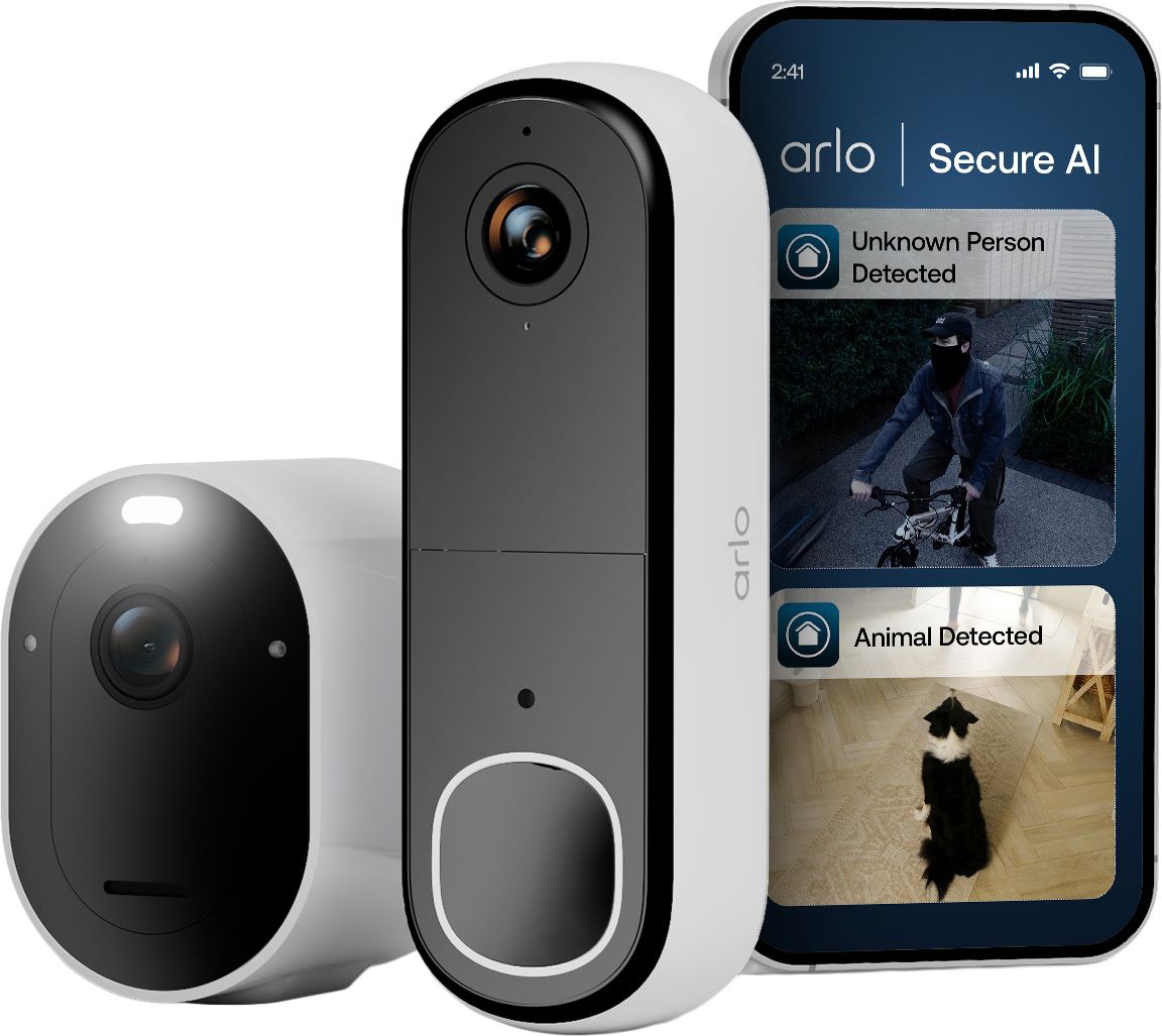 Arlo - Pro Smart Home Security Camera - White
