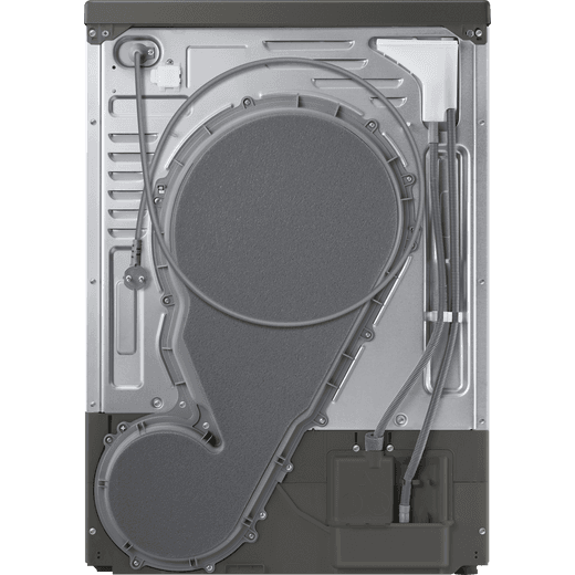 Samsung Series 6 OptimalDry™ DV90T6240LN Wifi Connected 9Kg Heat Pump Tumble Dryer - Graphite - Back shot