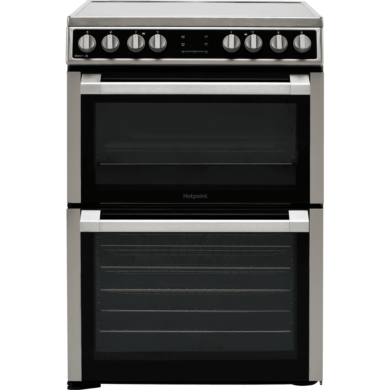 Hotpoint stainless steel cooker sale