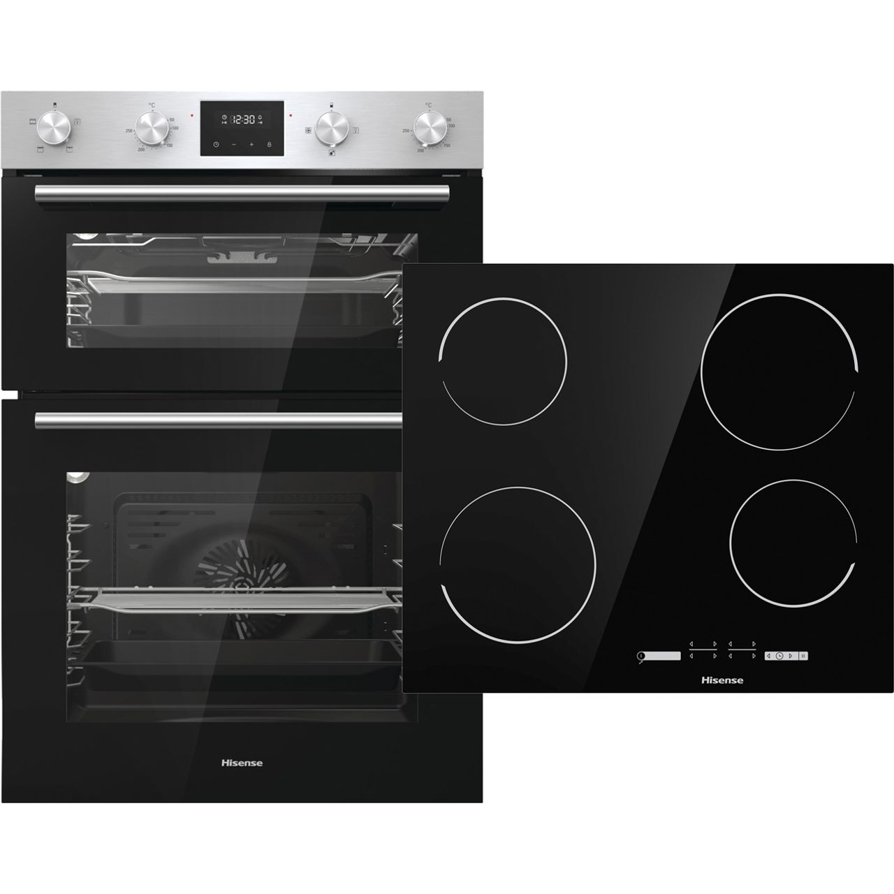 Hisense BI6095CXUK Built In Electric Double Oven and Ceramic Hob Pack Review