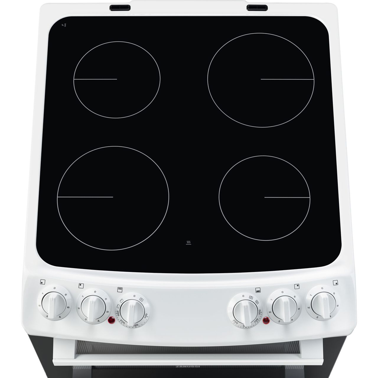 55cm electric cooker white