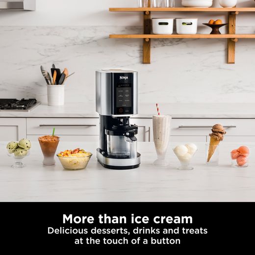 Ninja NC300UK Ice Cream Maker Silver - Annotation - More than icecream
