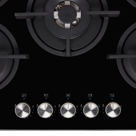 Hotpoint HGS72SBK 73cm Gas Hob