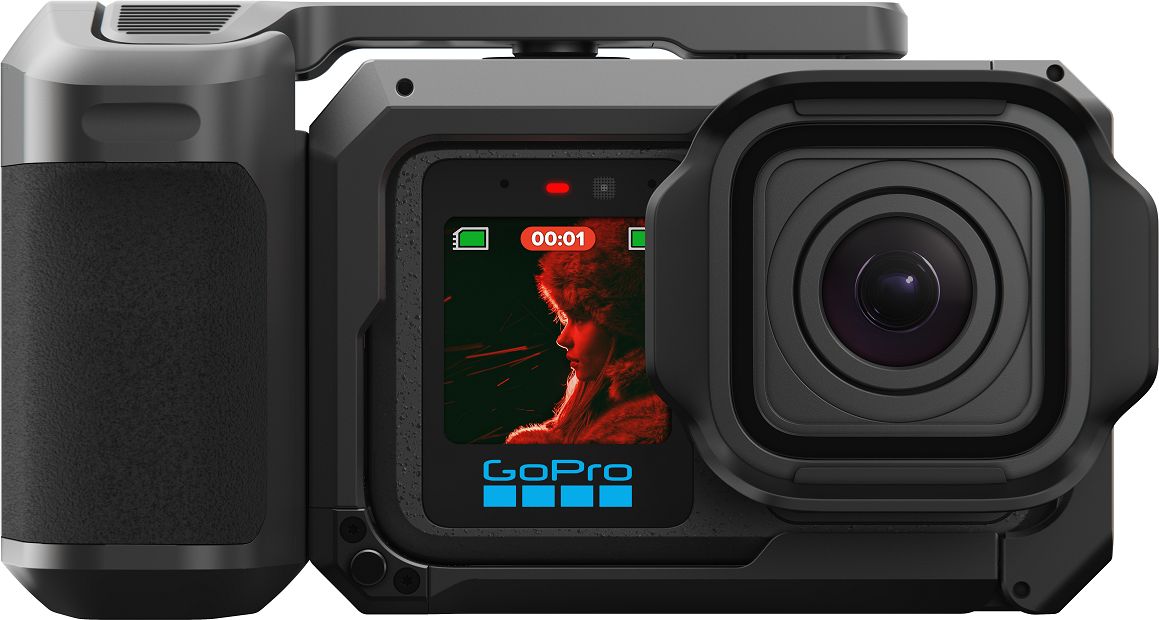 GoPro - Point-and-Shoot Grip - MISSION 1 Series - Black