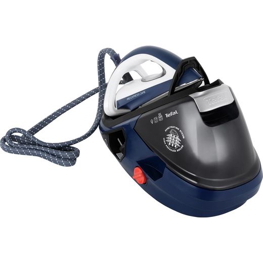 Tefal Pro Express Care Anti Scale GV9071 Pressurised Steam Generator Iron - Blue / White