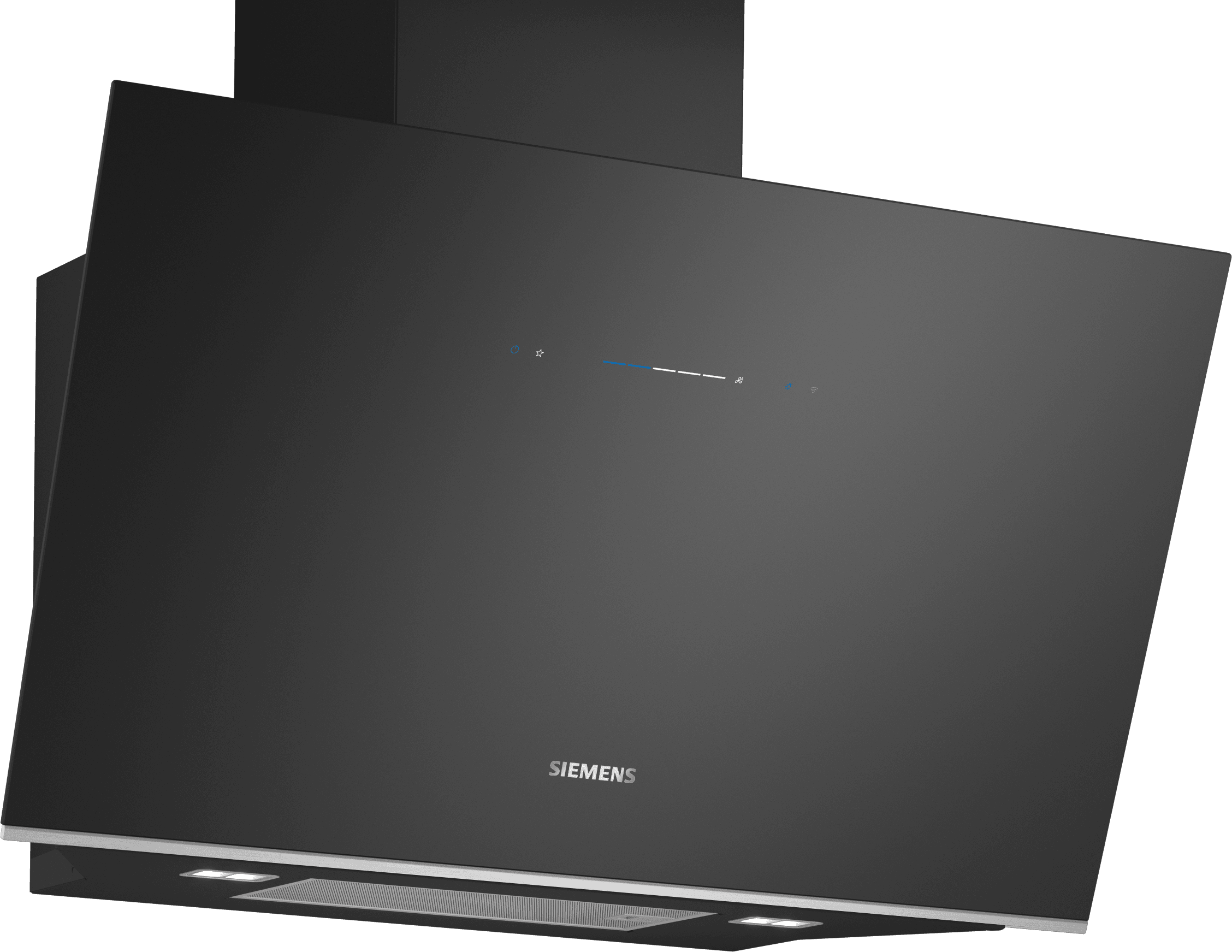 Siemens LC91KLT60B - Chimney Cooker Hood - 90cm - Black - 441 m³/h