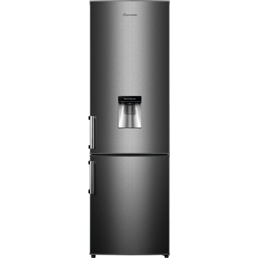Fridgemaster MC55264DFB 70/30 Fridge Freezer - Black - F Rated