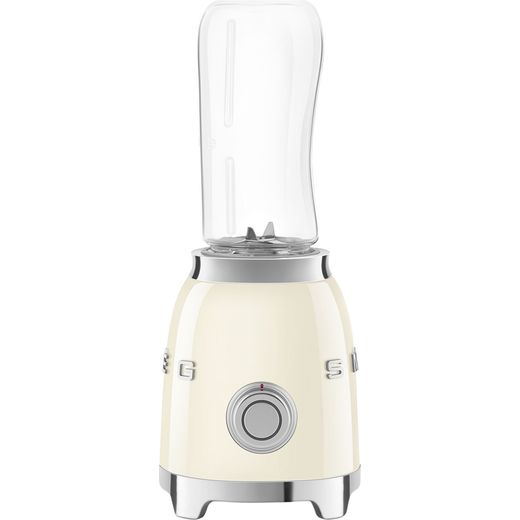 Smeg 50's Retro PBF01CRUK Blender & Smoothie Maker - Cream - Front shot