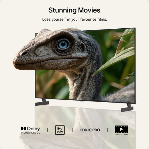 LG AI B6 55" 4K Ultra HD OLED Smart TV - Annotation -stunning movies shot