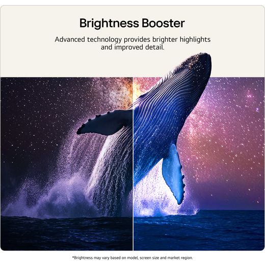 LG evo AI C6 48" 4K Ultra HD OLED Smart TV  - Annotation - brightness booster shot