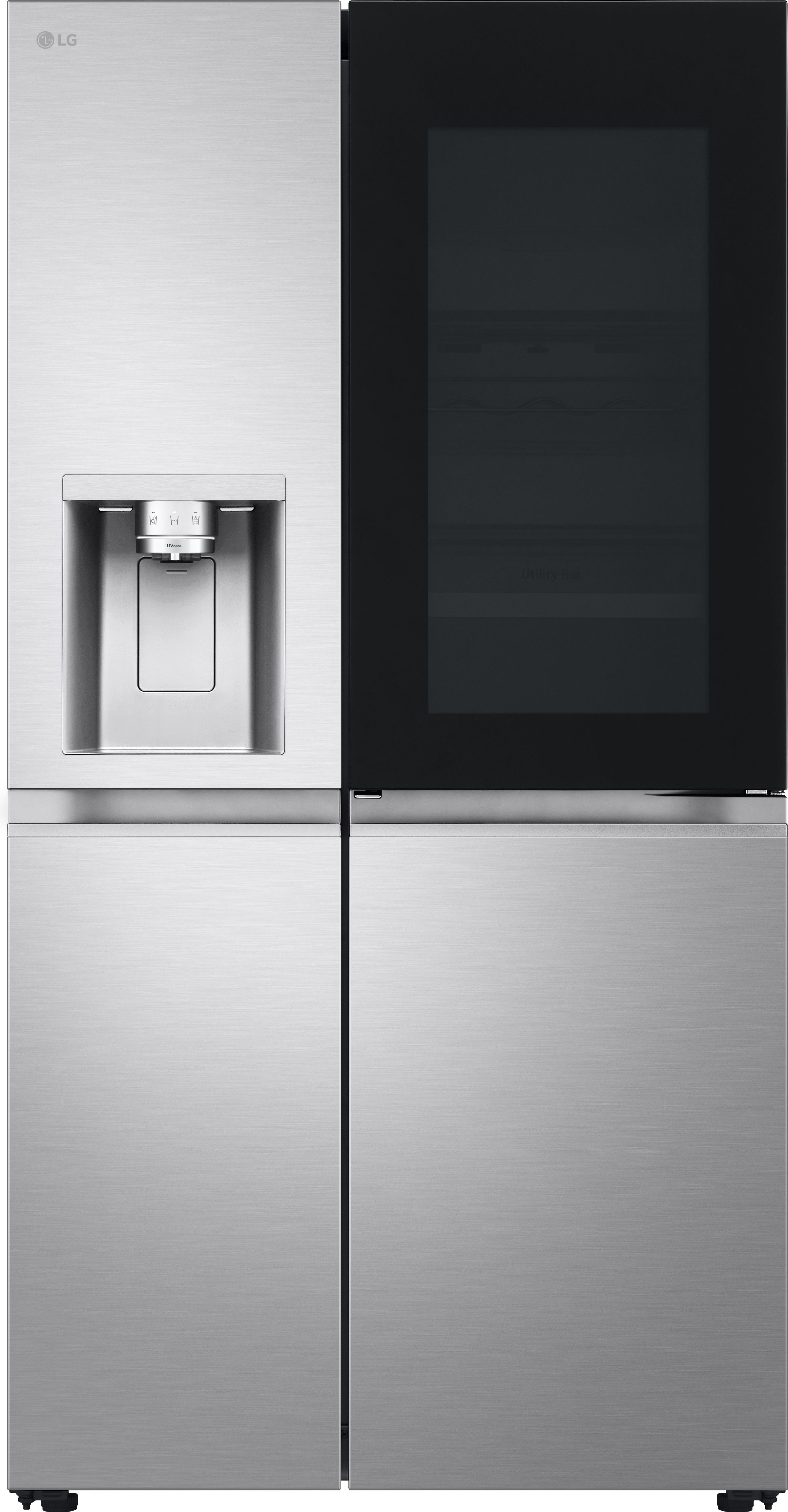 Lg Gsxe91bsad Side By Side 91.3Cm Non Plumbed - Fridge Freezer - Brushed Steel - Image 7