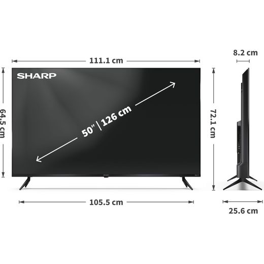 4T-C50HJ4225KB - Annotation - Dimension shot