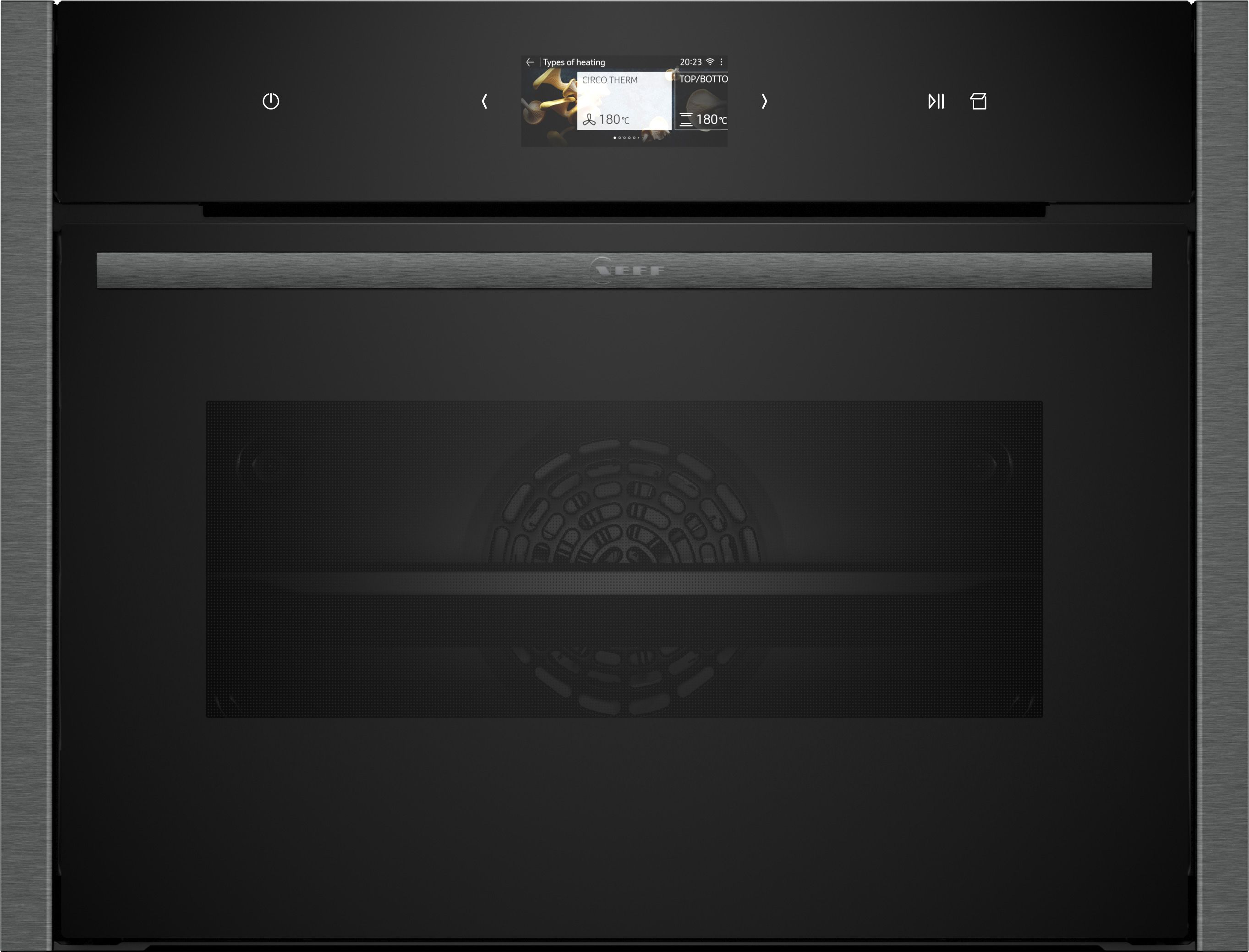 NEFF C24FS31G0B Built-in Electric Single Oven - 47L - Graphite/Grey - A+ Rated