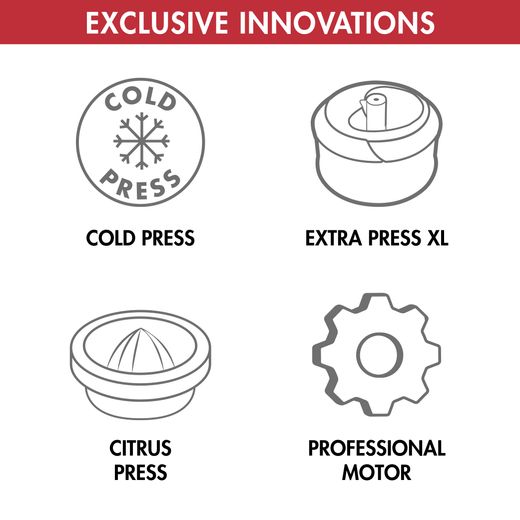 Magimix Juicer - Black / Stainless Steel - Annotation - Exclusive innovations