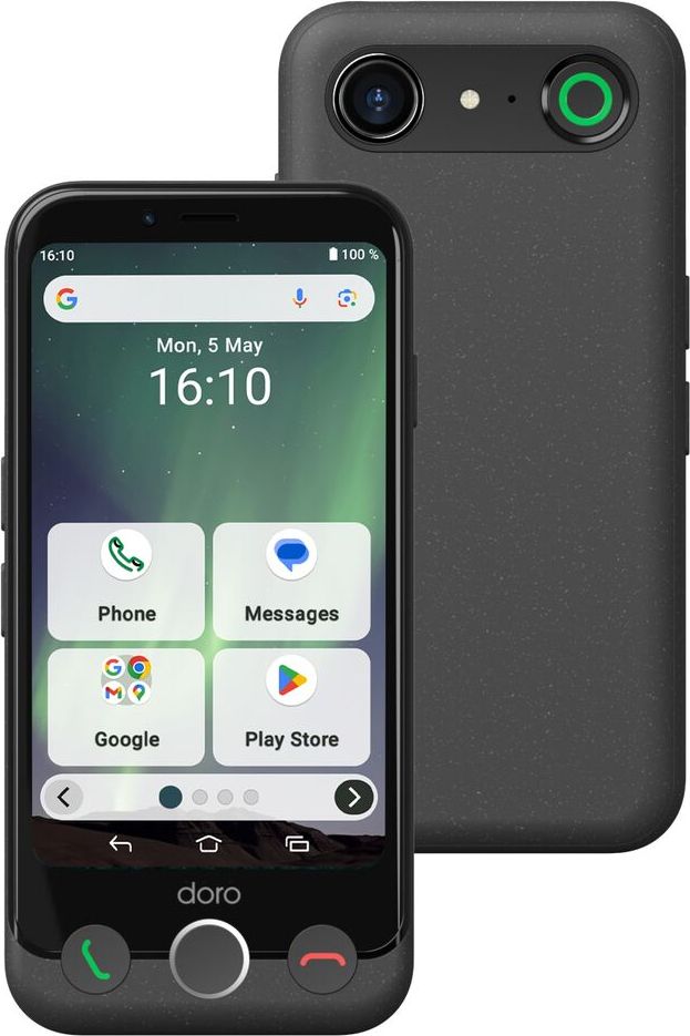 Doro Aurora A10 - Mobile Phone - 64 GB - Black