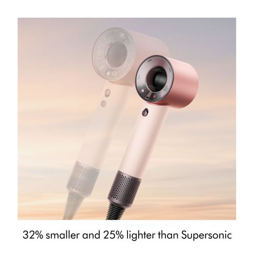 Dyson Supersonic Travel™ Hair Dryer - Ceramic Pink / Rose Gold - Annotation - lightweight shot