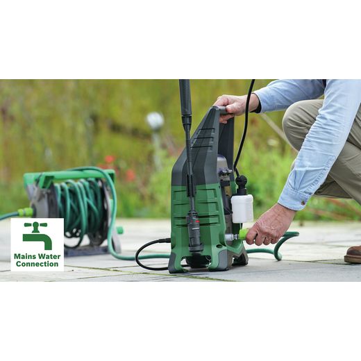 Bosch 0.600.8C7.070 Pressure Washer Green - Annotation - Mains water connection shot