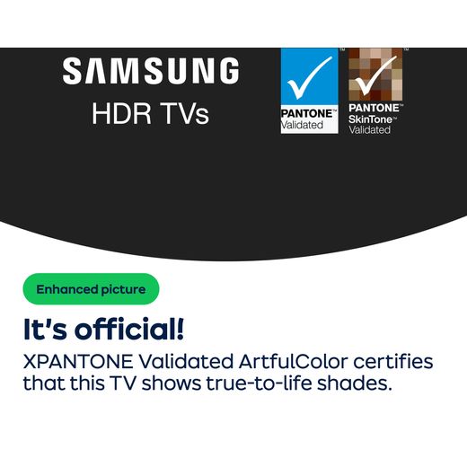 Samsung Q7F 65" 4K Ultra HD QLED Smart TV - AO Annotation - Pantone-Validated