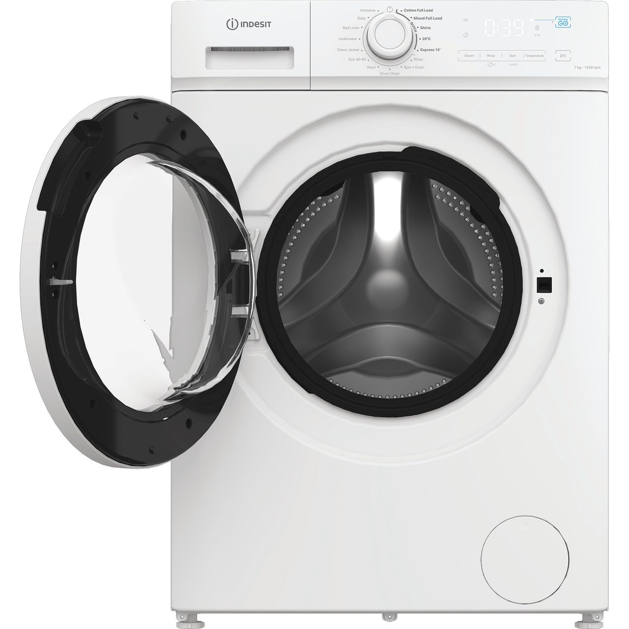 Indesit 7kg washing machine | IMA 764 MY TIME UK_WH | ao.com