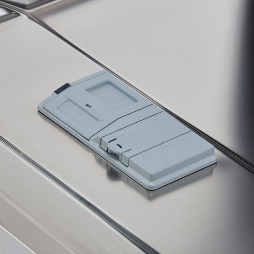 Indesit Fully Integrated Standard Dishwasher - White with Fixed Door Fixing Kit