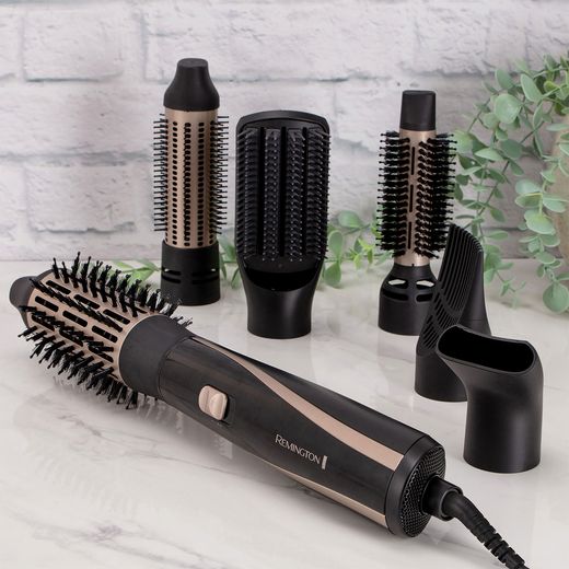 Remington Blow Dry & Style 1200W Airstyler AS7700 Hot Air Styler - Black - Styler on table shot