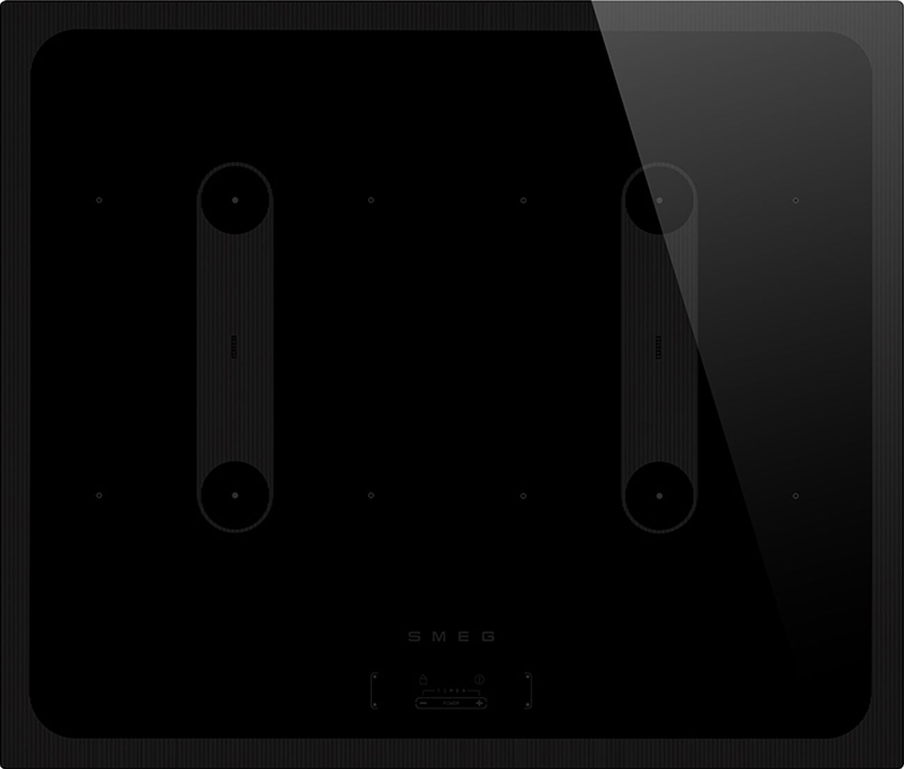 Image of Smeg Musa SI2B22641D 60cm Induction Hob - Black, Black