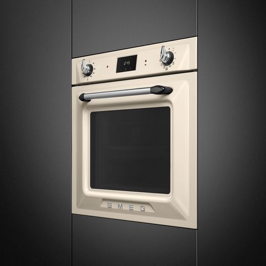 Smeg Victoria Electric Single Oven - Cream