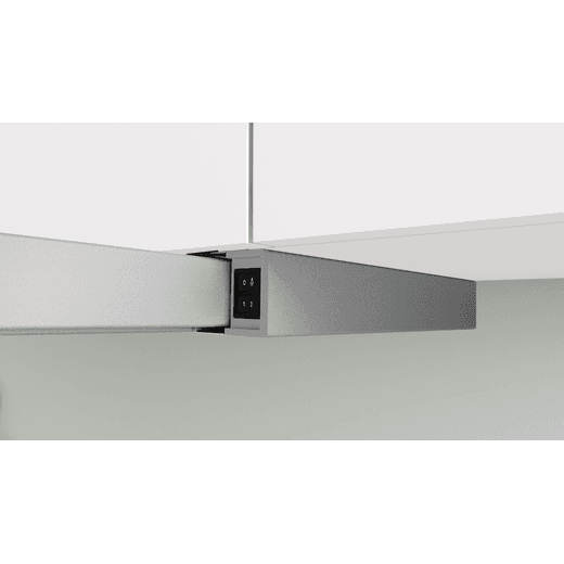 Bosch DFM063W57B Telescopic Cooker Hood Silver - Control panel