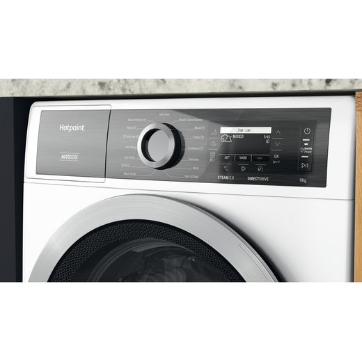 hotpoint gentlepower h8w946wbuk