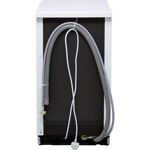 Hisense Slimline Dishwasher - White - Back shot