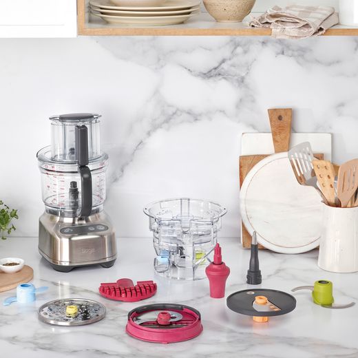 Sage The Paradice™ 9 - Stainless Steel Brushed - Food processor on table shot