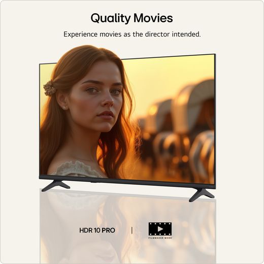 LG 50" 4K Ultra HD MiniLED Smart TV - Annotation - Quality movies shot