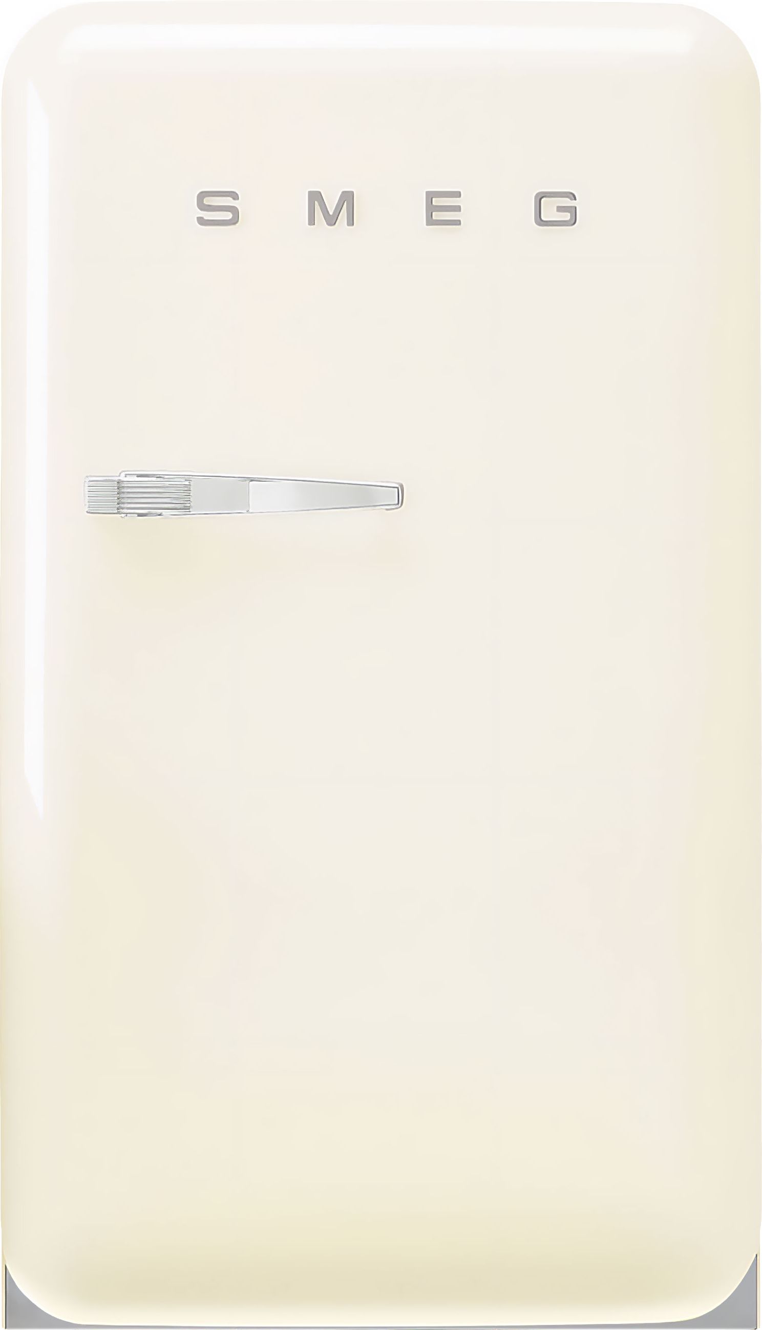Smeg FAB10HRCR6 Freestanding Larder Fridge - Cream - 135L - D Rated