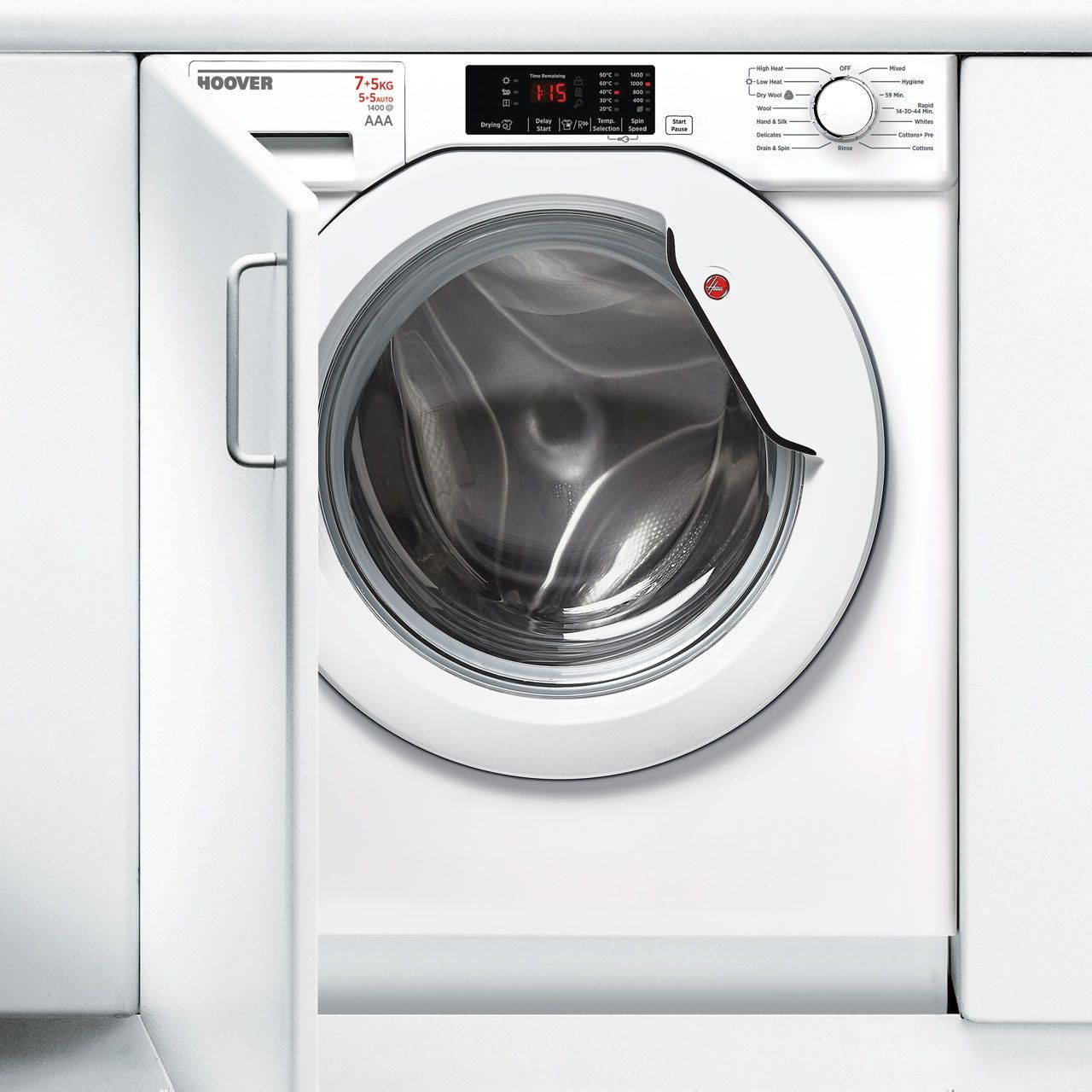 Hoover H-WASH 300 HBWD7514DA Integrated 7Kg / 5Kg Washer Dryer with 1400 rpm Review