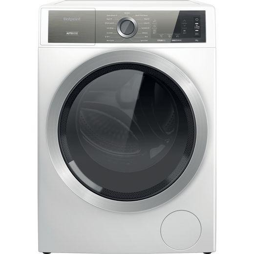 Hotpoint H8W946WBUK 9Kg Washing Machine with 1400 rpm - White - A Rated