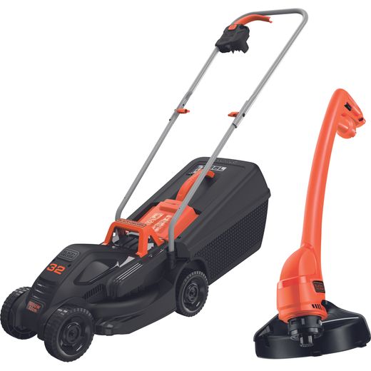 Black + Decker BEMW351GL2-GB Rotary Lawnmower Electric Mower & Grass Trimmer