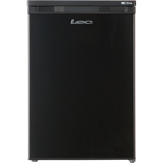Lec U5511B.1 Under Counter Freezer - Black - F Rated
