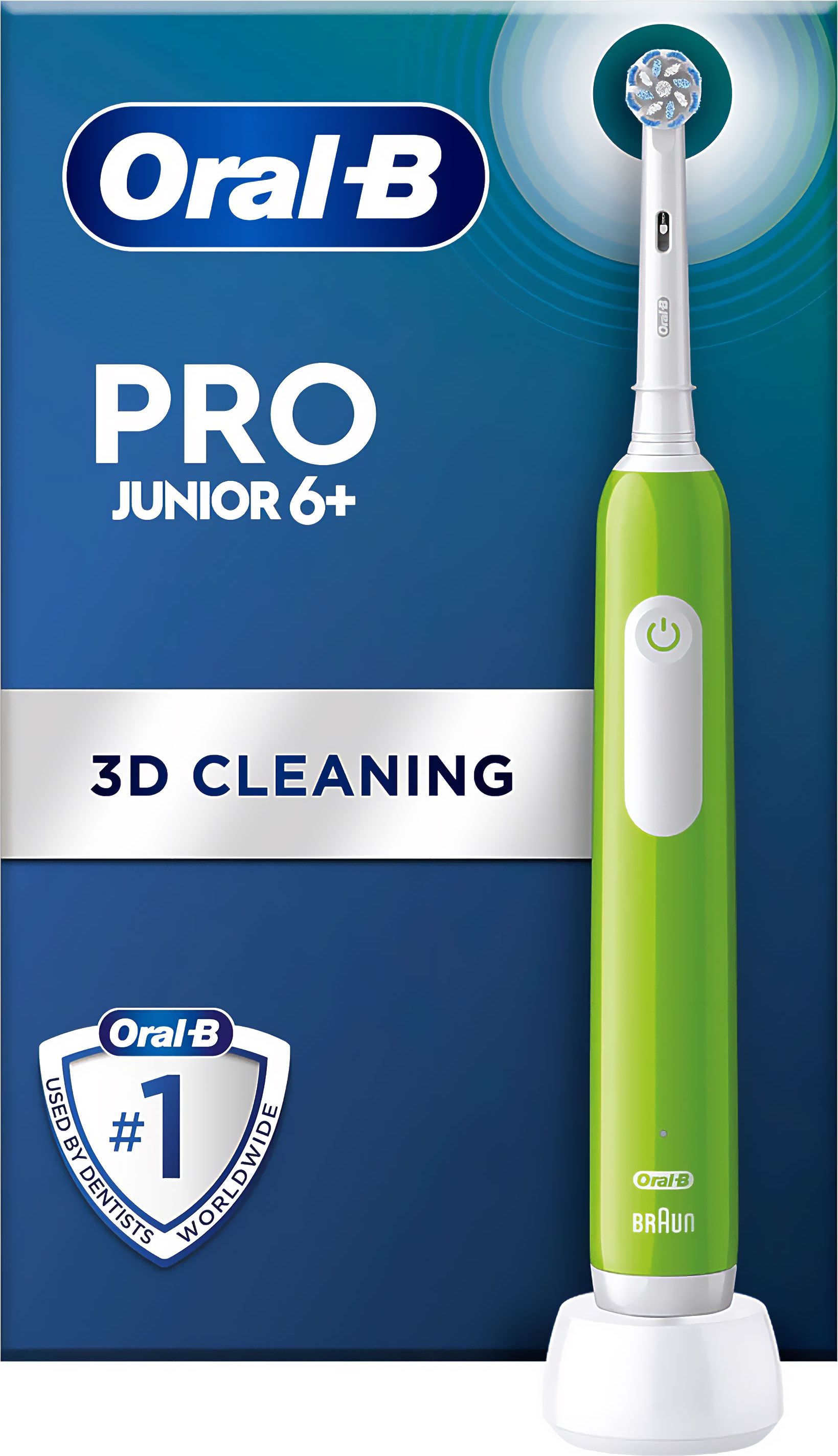 Oral-B Junior Electric Toothbrush - Green - Age 6+