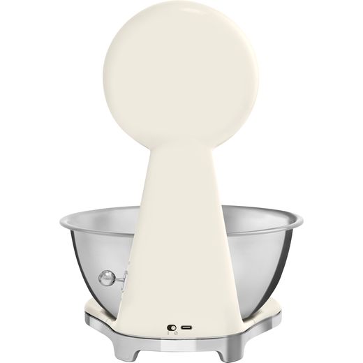 Smeg Retro Kitchen Scales in Cream - Back shot