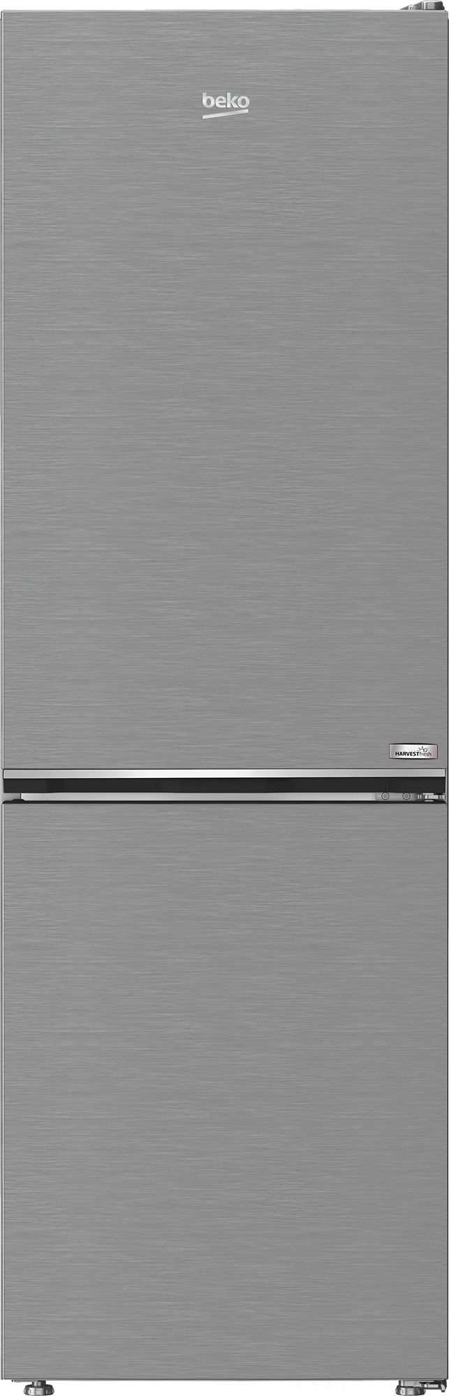 Beko CFG4686VPS 60/40 Frost Free Fridge Freezer - Stainless Steel Effect - E Rated, Stainless Steel