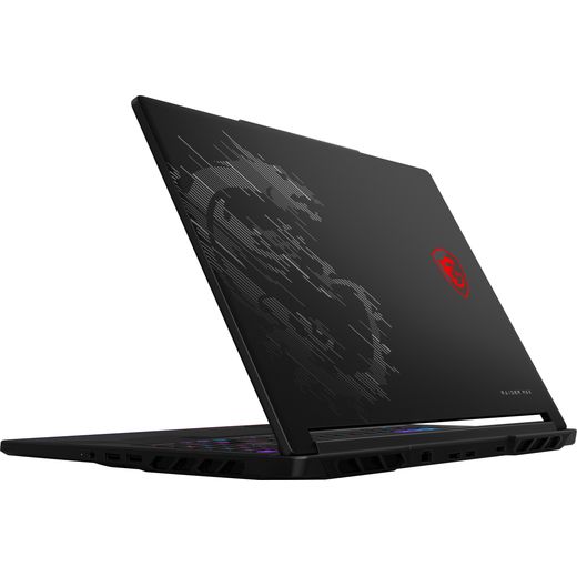 MSI Raider 16 MAX HX B2WJ-065UK 16" Gaming Laptop - NVIDIA GeForce RTX 5090, Intel® Core™ Ultra 9, 2TB SSD - Core Black - Back right perspective