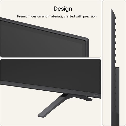 LG 85" 4K Ultra HD MiniLED Smart TV - Annotation - design shot 