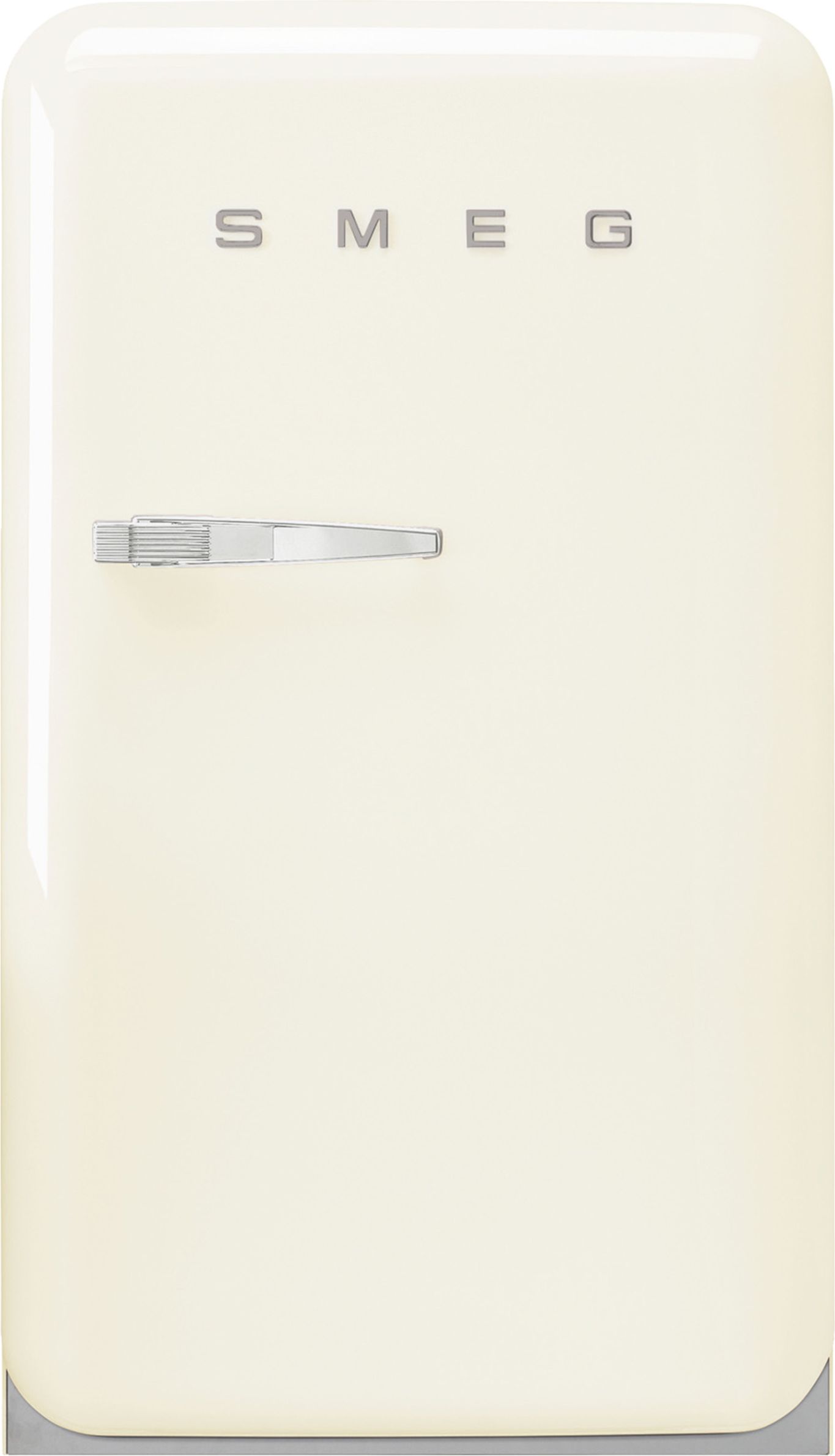 Smeg FAB10HRCR5 Freestanding Larder Fridge - Cream - 135L Capacity - Automatic Defrost