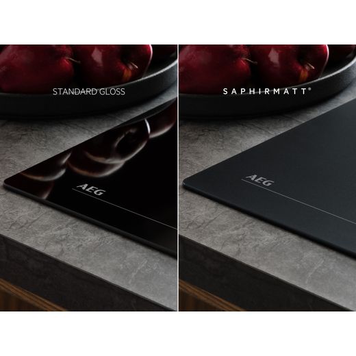 AEG 6000 FlexiBridge® TI64IG00FZ 59cm Induction Hob - Black - Annotation - Saphirmatt