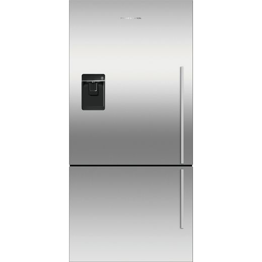 Fisher & Paykel RF522BLXFDU5 Frost Free Fridge Freezer - Silver - F Rated