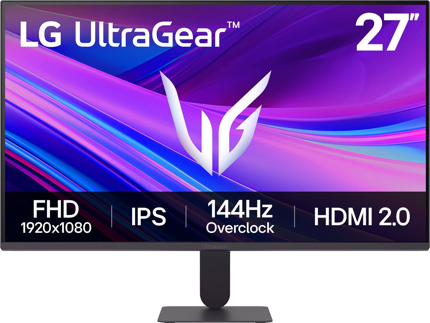 LG 27G411A-B 27-inch Full HD 144Hz Gaming Monitor - Black